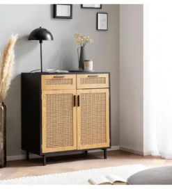 Komoda Ambert II 80 cm czarna*WOHNLING, GERMANY Best