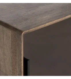 Komoda AMY 80 cm drewno kauczuk*Zona-Design Outlet