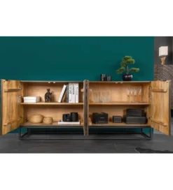Komoda ANELLO 177 cm drewno mango brąz*Invicta Interior Hot