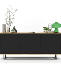 Komoda Apollo 168 cm czarna*Polski Design ML New