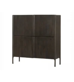 Komoda ARES 130 cm drewno mango wenge*Imeri Outlet