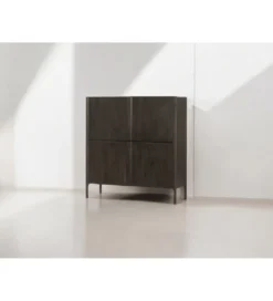 Komoda ARES 130 cm drewno mango wenge*Imeri Outlet