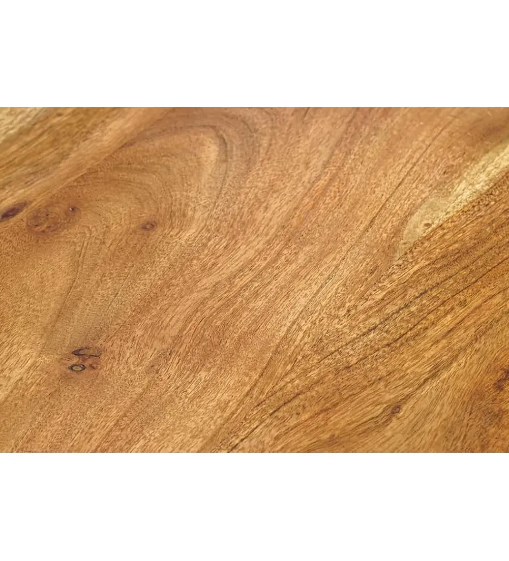 Komoda ARKTYKA II Mammut 170 cm drewno Akacja honey*Invicta Interior - przedsprzedaż Clearance