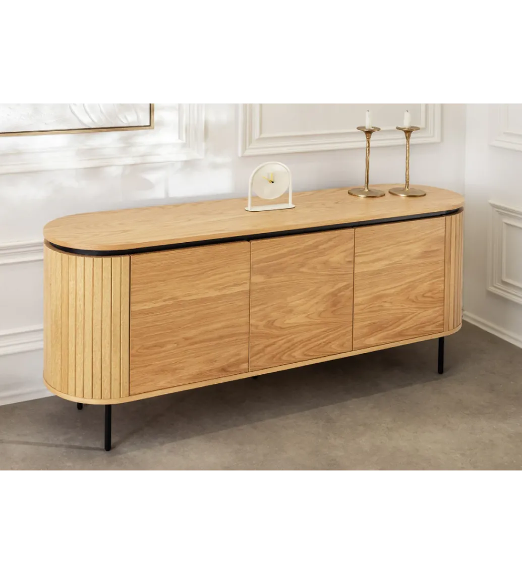 Komoda ATELIER 160 cm kolor drewna dębu*Invicta Interior New