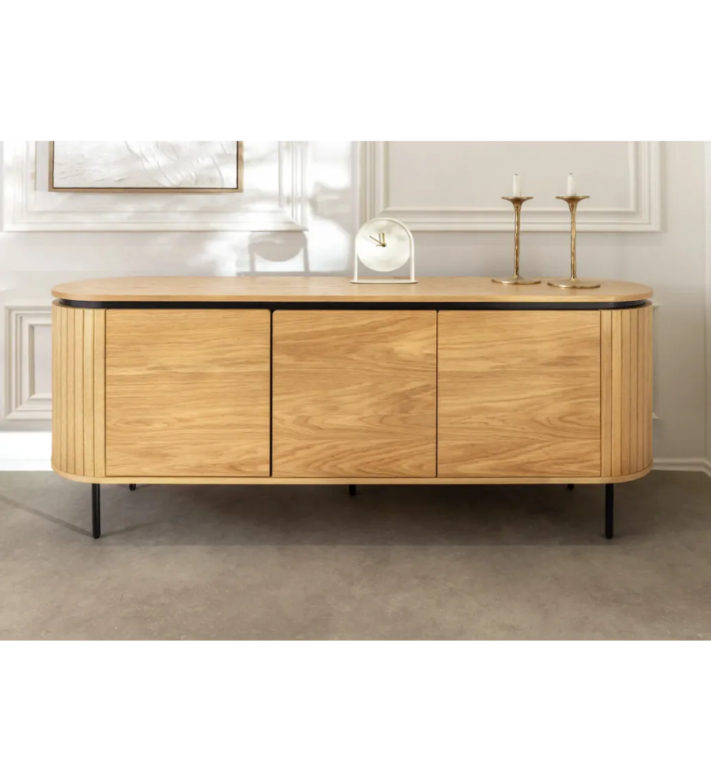 Komoda ATELIER 160 cm kolor drewna dębu*Invicta Interior New