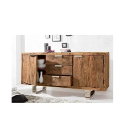 Komoda Barracuda 160 cm drewno teak*Invicta Interior - przedsprzedaż Discount