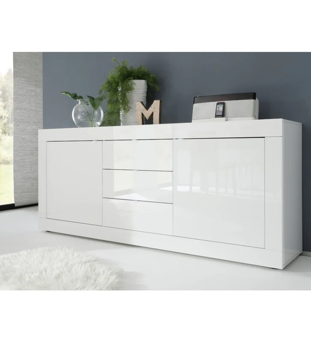 Komoda BASIC 210 cm biała*MCA Linia Włoska Clearance