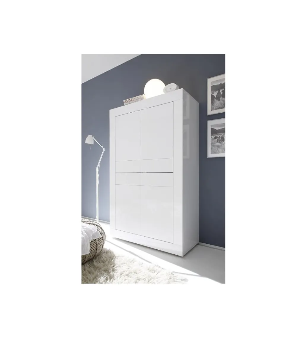 Komoda BASIC 100 cm biała*MCA Linia Włoska Discount