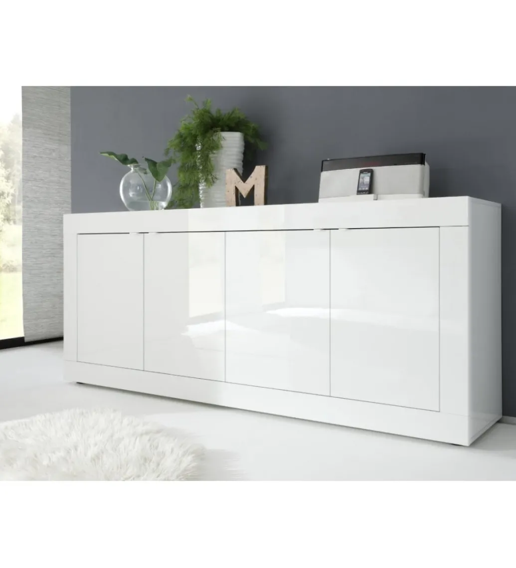 Komoda BASIC 207 cm biała*MCA Linia Włoska Best