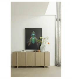 Komoda BASU 200 cm drewno sosny piaskowa*WOOOD Online