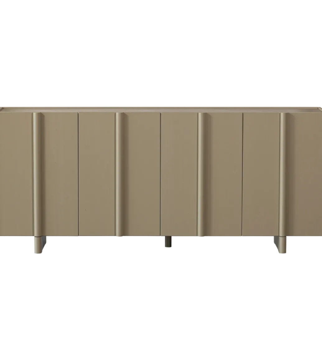 Komoda BASU 200 cm drewno sosny piaskowa*WOOOD Online