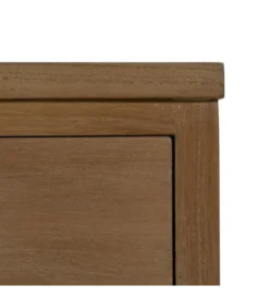 Komoda BATARU 90 cm drewno paulowni naturalna*Zona-Design New