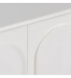 Komoda BERET 120 cm drewno jodłowe biała*Zona-Design Best