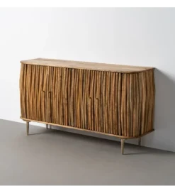 Komoda BEZATYNA 148 cm drewno mango*Zona-Design