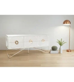 Komoda BORNEO 160 cm w kolorze dąb artisan*RW Discount