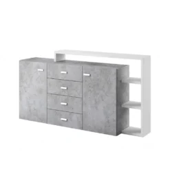 Komoda BOTA 180 cm w optyce betonu*Helvetia Clearance