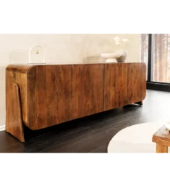 Komoda BRASIL 175 cm drewno mango brązowa*Invicta Interior Clearance