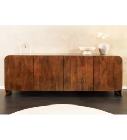 Komoda BRASIL 175 cm drewno mango brązowa*Invicta Interior Clearance