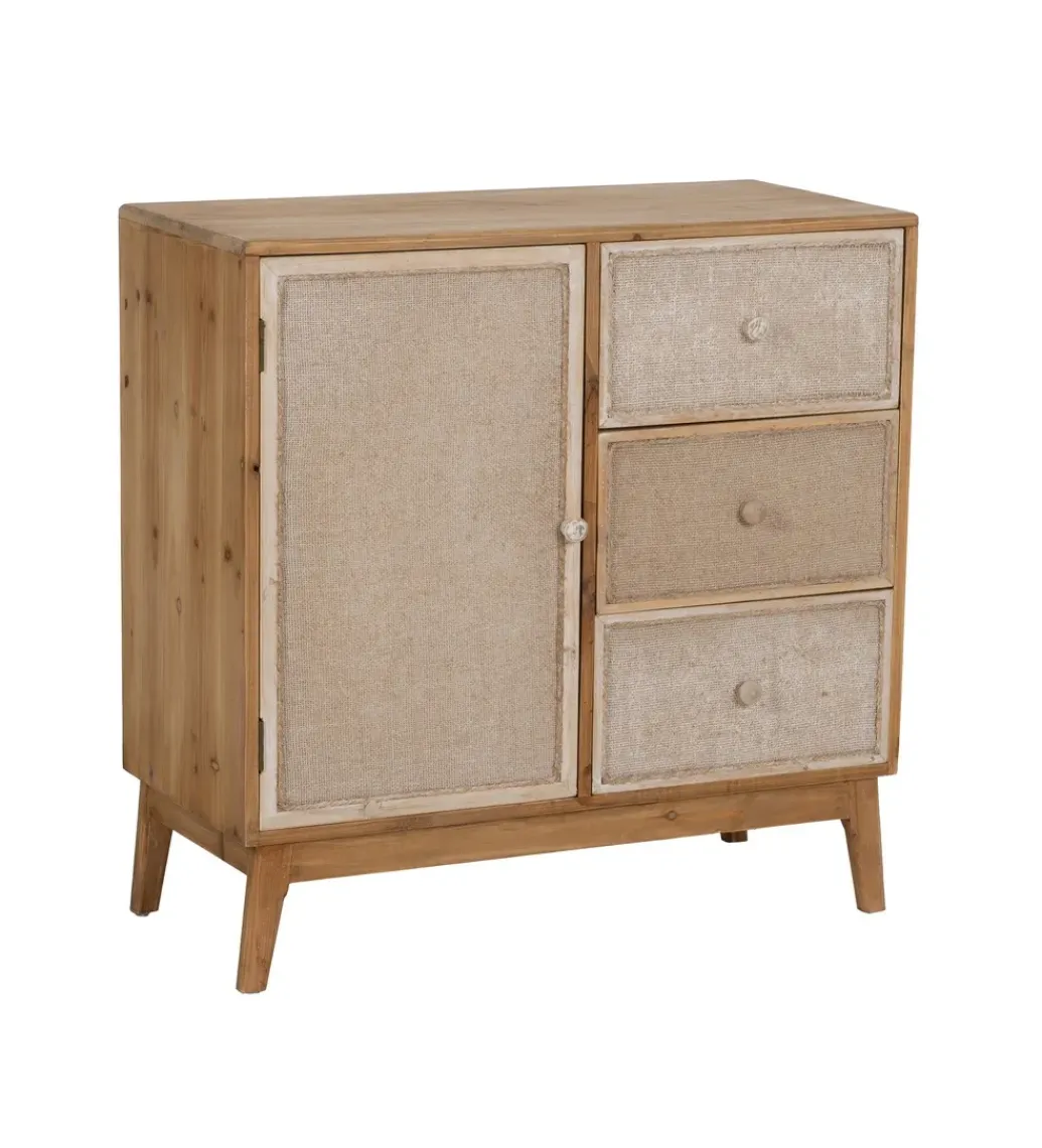 Komoda BRUNEMIN 90 cm drewno mango*Zona-Design