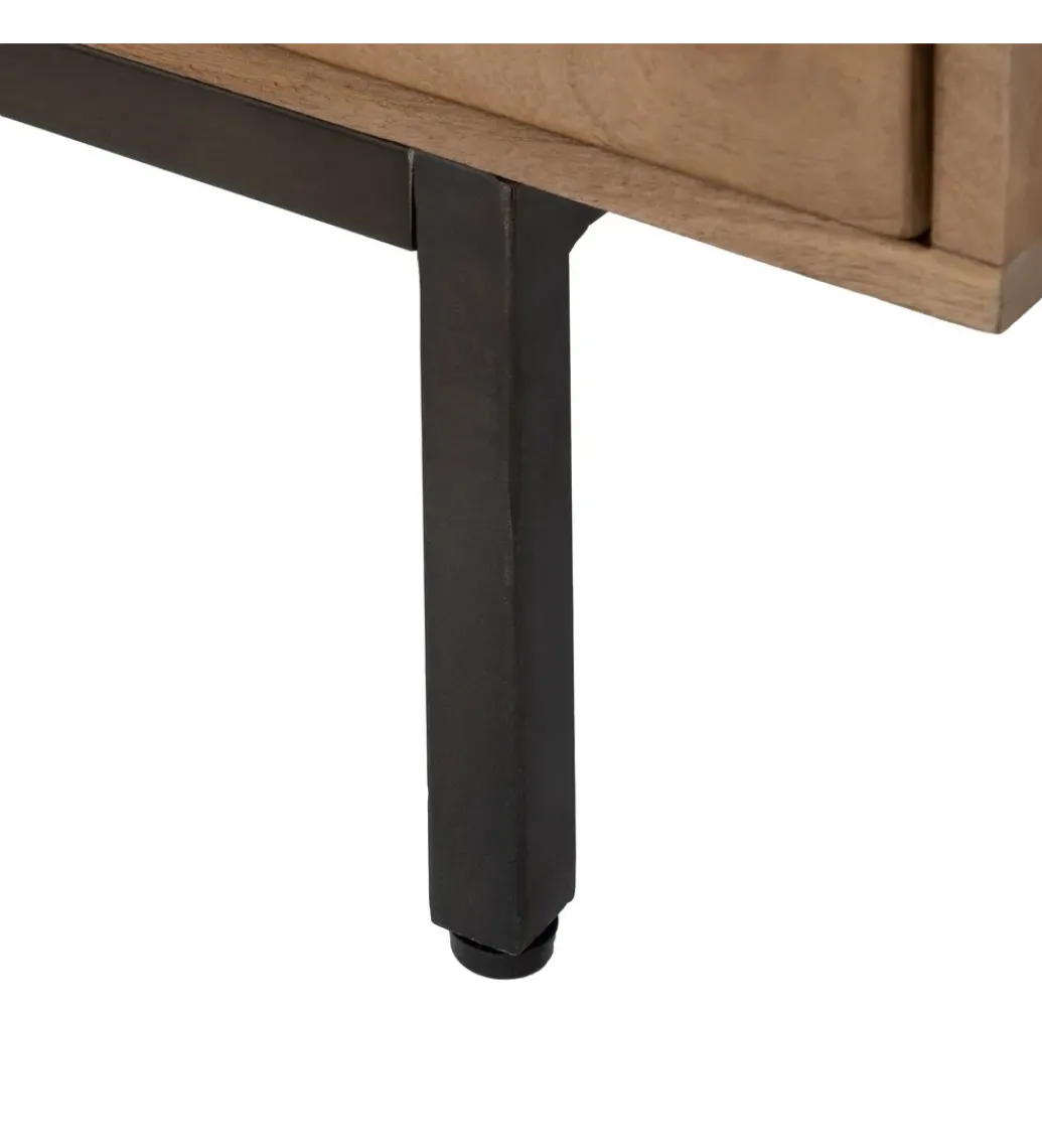 Komoda BUTEL 180 cm drewno mango naturalna*Zona-Design New