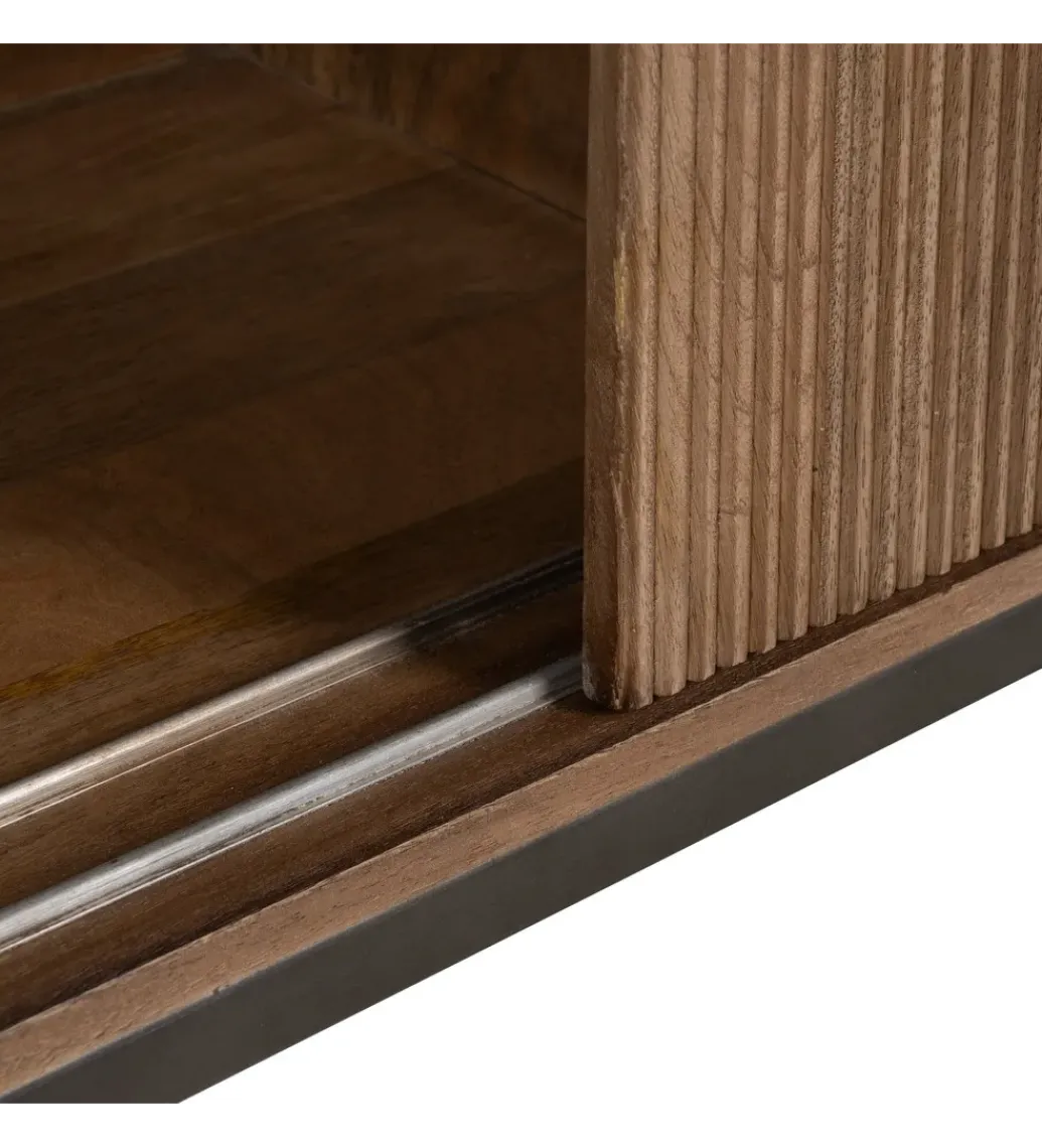 Komoda BUTEL 180 cm drewno mango naturalna*Zona-Design New