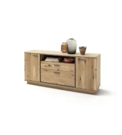 Komoda CAMPINAS 180 cm w optyce dąb bianco*MCA New