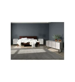 Komoda CARINO 151 cm srebrna*KARE Discount