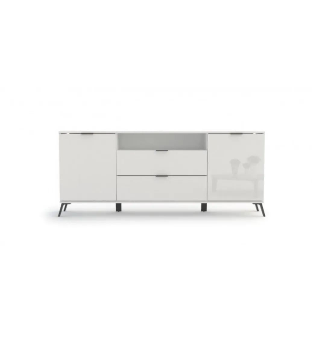 Komoda CASABLANCA 180 cm biała*MCA Linia Włoska Outlet