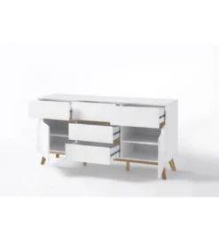 Komoda CERVO 145 cm biała*MCA Online