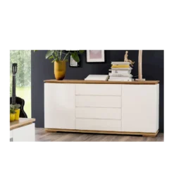 Komoda CHIARO 170 Cm Biało kremowa*MCA Discount