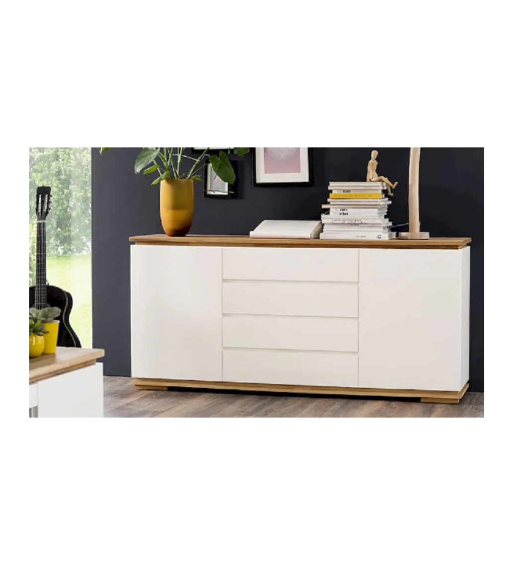 Komoda CHIARO 170 Cm Biało kremowa*MCA Discount