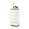 Komoda CHIARO 50 Cm biało kremowa*MCA New