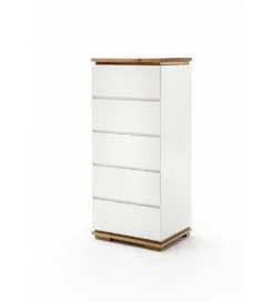 Komoda CHIARO 50 Cm biało kremowa*MCA New