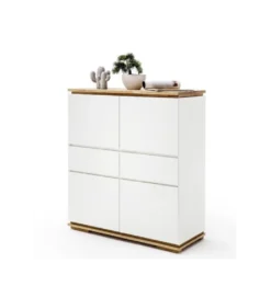 Komoda CHIARO 100 Cm biało kremowa*MCA Outlet
