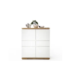 Komoda CHIARO 100 Cm biało kremowa*MCA Outlet