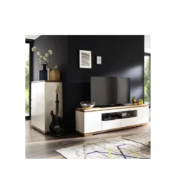 Komoda CHIARO 100 Cm biało kremowa*MCA Outlet