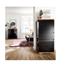 Komoda CHIARO 50 cm czarna*MCA Online