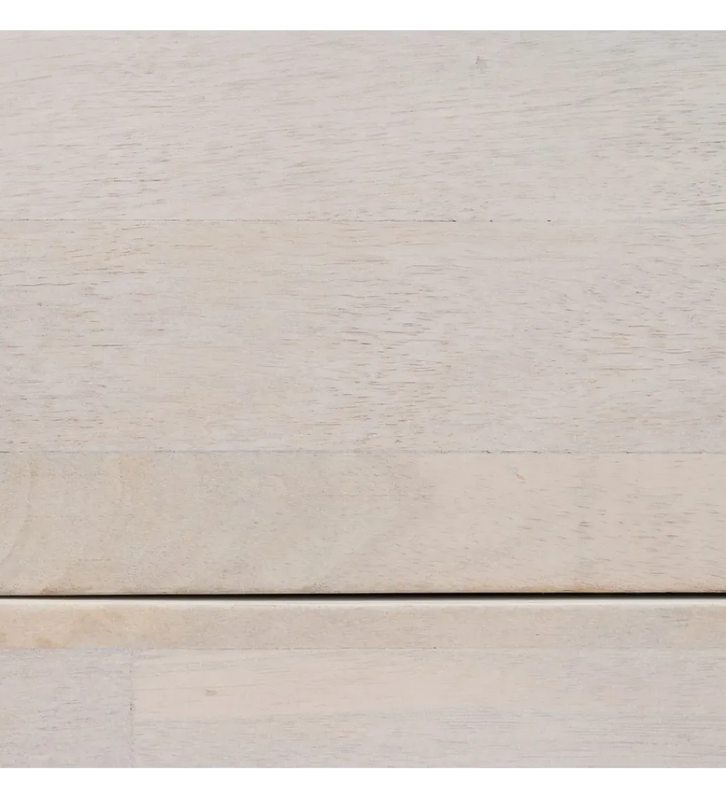 Komoda COSTARIC 83 cm drewno mango bielona*Zona-Design Hot