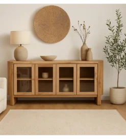 Komoda CREEL 180 cm drewno akacjowe*Zona-Design Sale
