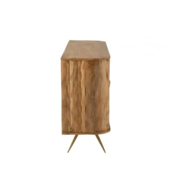 Komoda CURVE 152 cm naturalna*J-Line Outlet