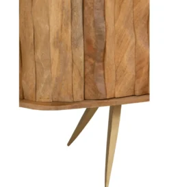Komoda CURVE 152 cm naturalna*J-Line Outlet