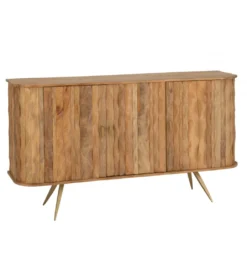 Komoda CURVE 152 cm naturalna*J-Line Outlet