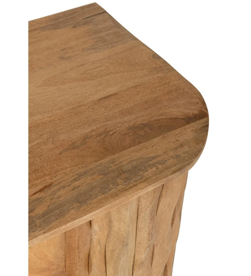 Komoda CURVE 152 cm naturalna*J-Line Outlet