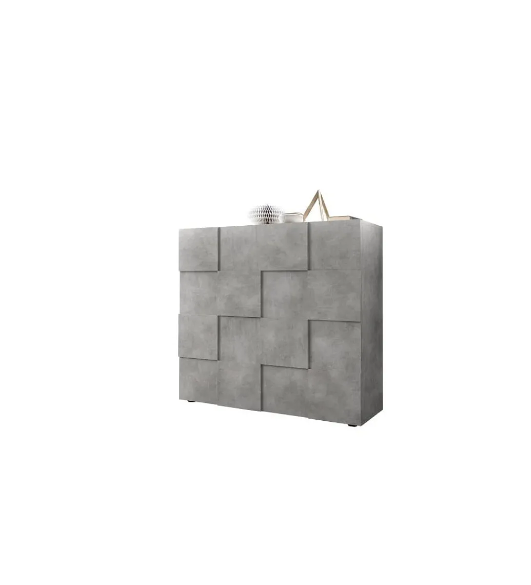 Komoda DAMA 120 Cm optyka betonu*MCA Linia Włoska Outlet