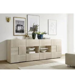 Komoda DAMA 241 Cm w kolorze dąb sonoma*MCA Linia Włoska Online