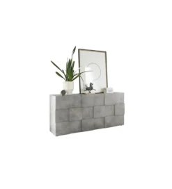 Komoda DAMA 181 Cm w optyce betonu*MCA Linia Włoska Discount