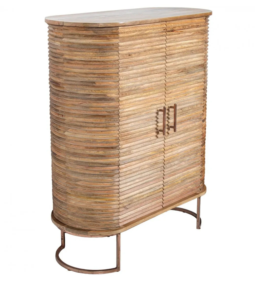 Komoda DATAT 90 cm drewno mango*Exclusivas Outlet