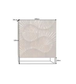 Komoda DAVIDE Scorpion 100 cm drewno mango brąz*Invicta Interior Outlet