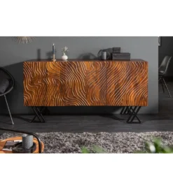 Komoda DAVIDE Scorpion Fluid 160 Cm drewno mango*Invicta Interior Outlet