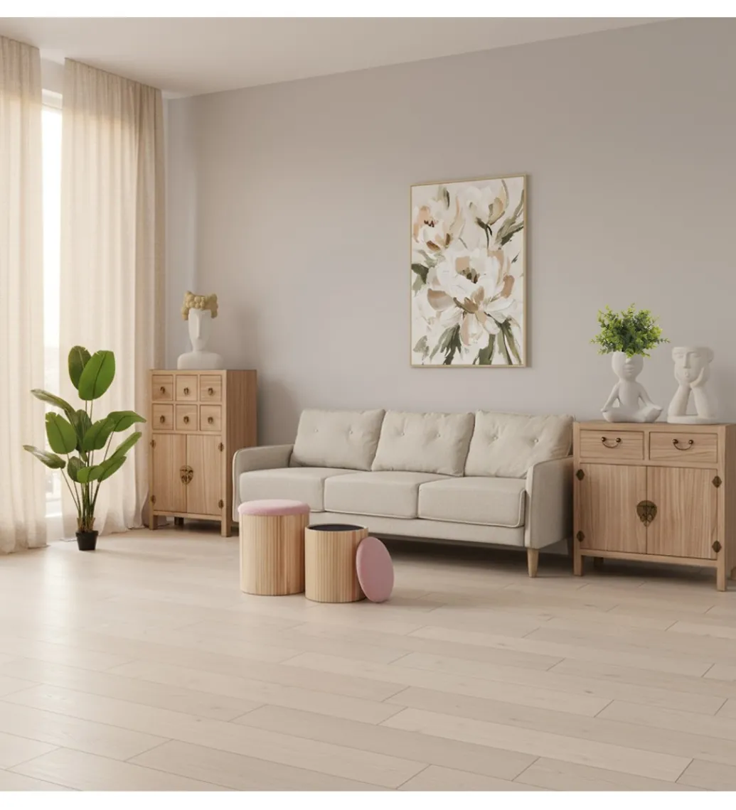 Komoda DECAPE 100 cm naturalny*Exclusivas Sale